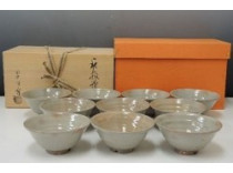 田村悟朗の萩数茶碗 