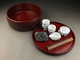 茶櫃 ちゃひつ ちゃびつ お煎茶道具 茶器入れ