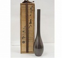 一ノ瀬宗辰 砂張曽呂利花入を買い取った実績 - 茶道具の買取・売却はいわの美術